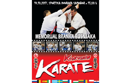 22nd BRANKO BOŠNJAK MEMORIAL CROATIAN OPEN SAMEDI 14 OCT 2017